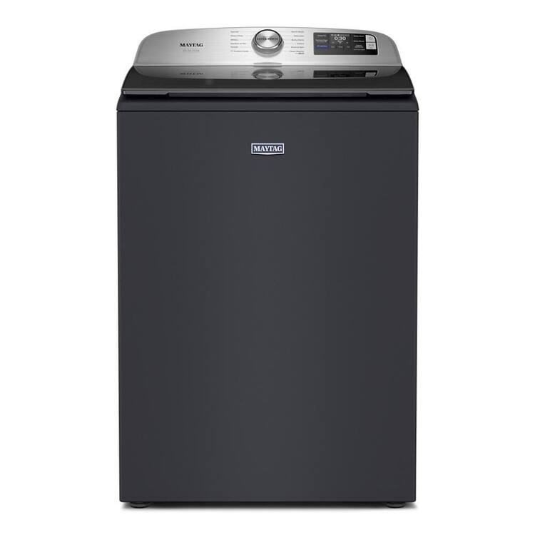 Maytag 5.3 cu. ft. Top Load Washer in Midnight Steel with Pet Pro Option