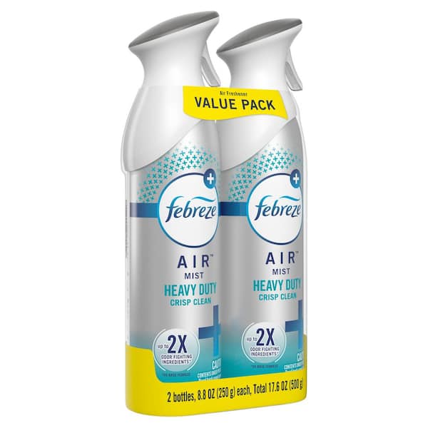 AIR, Crisp Clean, 8.8 oz Aerosol Spray, 2/Pack