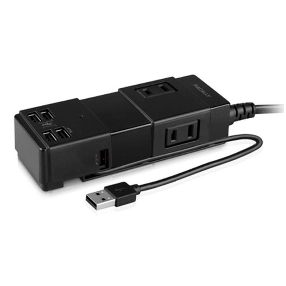 LINSAY Smart 6 USB Charger 15 Amp Charging Station LED Touch Multi Color  Lamp Desktop SL6U - The Home Depot