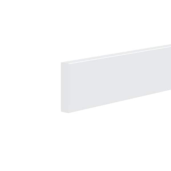 Royal Building Products Craftsman 9976 11/16 in. D x 3-1/4 in. W x 96 in. L PVC Casing Moulding White