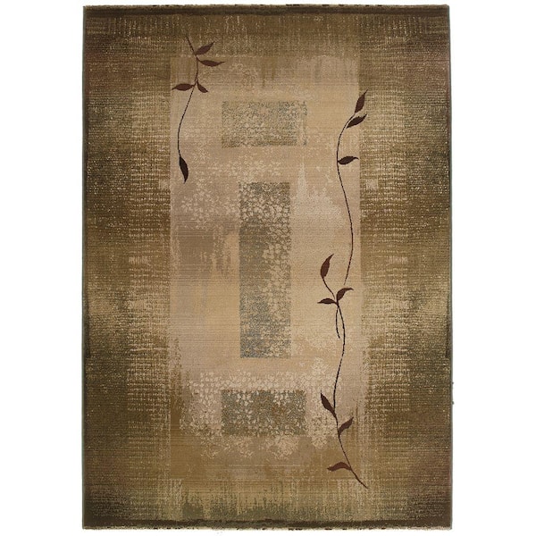 Home Decorators Collection Mantra Green 5 ft. x 8 ft. Area Rug