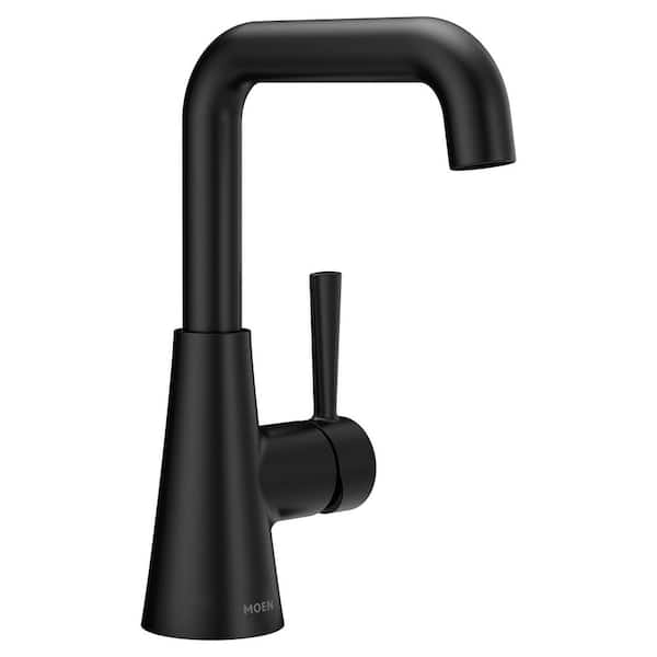 Ronan Single Hole Single-Handle Bathroom Faucet in Matte Black
