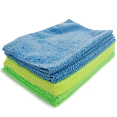 Microfiber Cleaning Cloths, Multi-Colored (12-Pack)