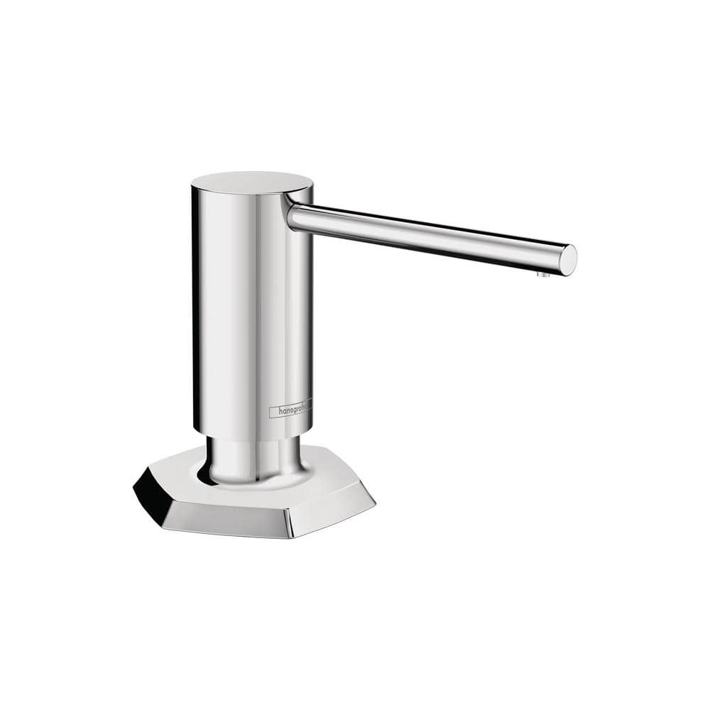 Hansgrohe Locarno Deck Mount Chrome Soap Dispenser 04857000 The Home