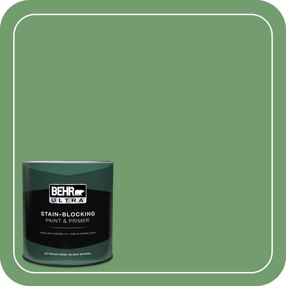 1 qt. #450D-6 Shire Green Semi-Gloss Enamel Exterior Paint & Primer price history on PriceWatchPro