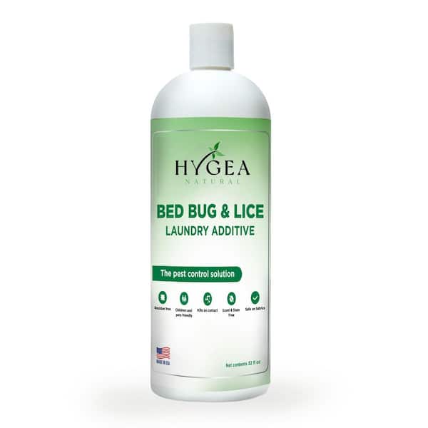 Lice and Bed Bug Laundry Additive 32oz. Non-Toxic, Odorless, Family Safe Insect Killer