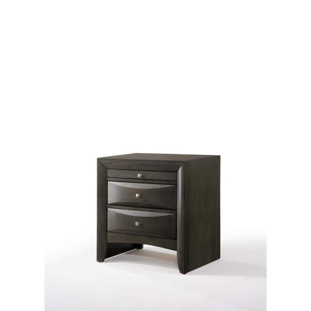 Ireland Gray Oak Nightstand