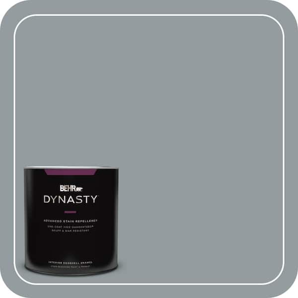 BEHR DYNASTY 1 qt. #720F-4 Stone Fence Eggshell Enamel Interior Stain-Blocking Paint and Primer