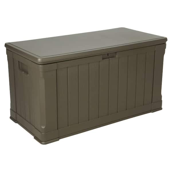 Lifetime 116 Gallon Outdoor Storage Box - Brown (60089)