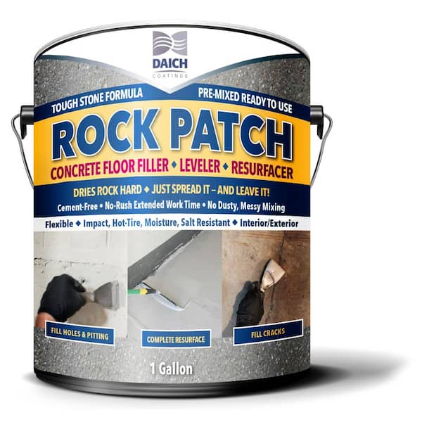 Rock Patch - Concrete Filler, Leveler and Resurfacer 1 Gal.