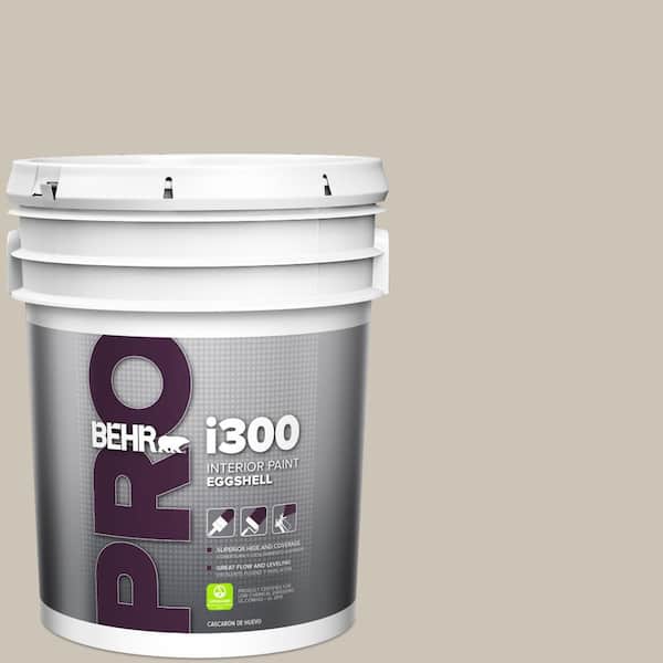 BEHR PRO 5 gal. Designer Collection #DC-009 Vintage Pewter Eggshell Interior Paint