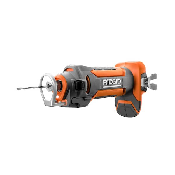 Ridgid 18v Drywall Cut Out Tool R84730b - How To Cut Holes In Drywall With A Rotozip