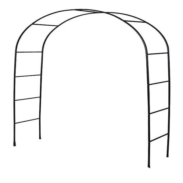 7.8ft x 4.6 ft. Metal Thickened Rustproof Garden Arbor Convertible Wedding Arch Trellis Durable Easy Assembly