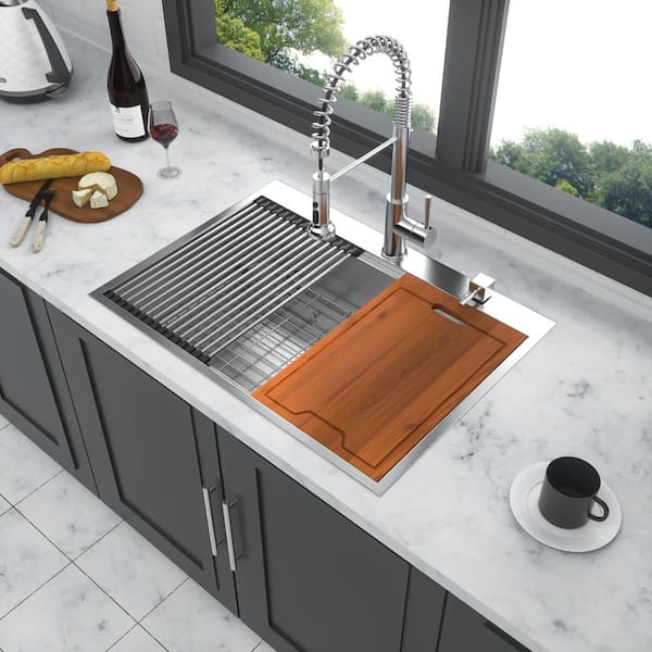Scrub Daddy Holder Modern Sleek Design, Kitchen Sink Sponge