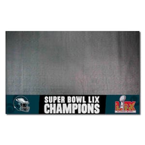 2024-25 Super Bowl LIX Champions - Philadelphia Eagles Grill Mat : Black : 26"x42" : Super Bowl LIX Champions Logo