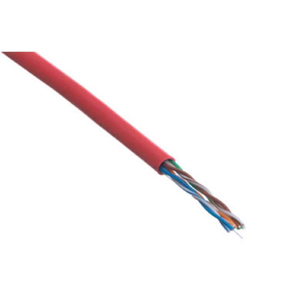 Syston Cable Technology 500 ft. Blue 22AWG 4-Pair Solid Copper S/FTP Cat8  Plus CMR Riser Bulk Data Cable 1588-SP-BL-500 - The Home Depot