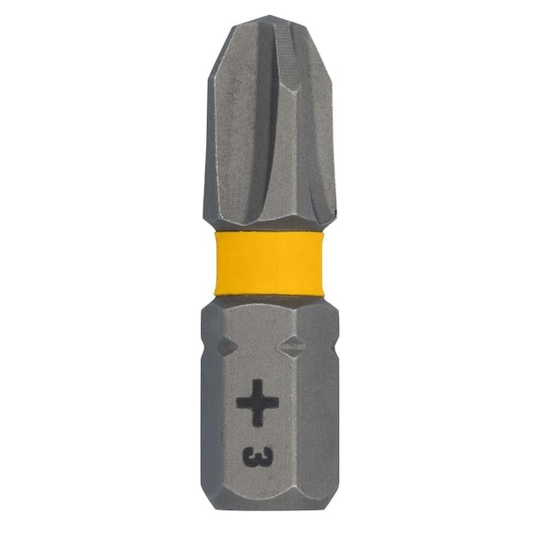 DEWALT MAXFIT ULTRA 1 in. Phillips 3 Steel Screwdriving Bits (2-Pack)