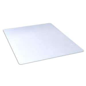 36 in x 48 in Clear Rectangle Chair Mat for Hard Floors