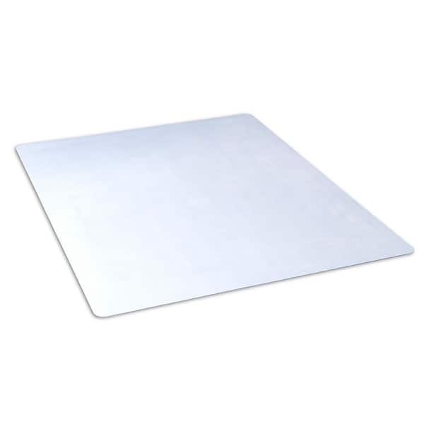 TrafficMaster 36 in x 48 in Clear Rectangle Chair Mat for Hard Floors
