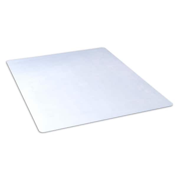 Chair Mat Clear 36 in. x 48 in. Plastic Indoor Hard Floor Mat