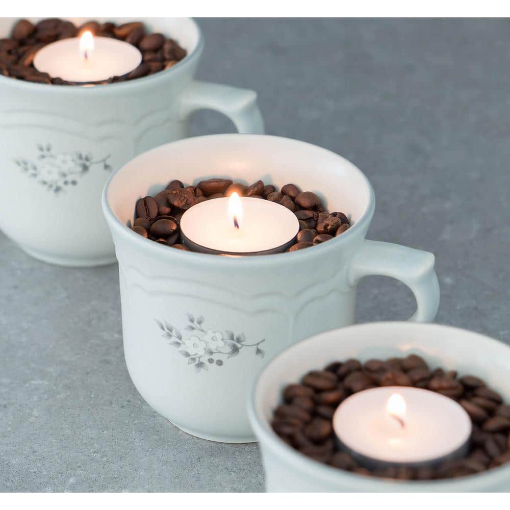Lumabase 100 Extended Burn Tea Light Candles - White