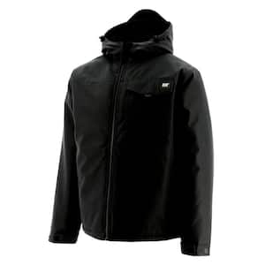 Vail Men's X-Large Black Polyester Water Resistant Insulated Jacket