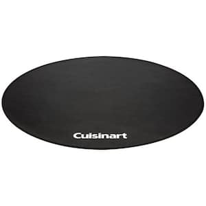 36 in. Mat Fiberglass Material with Silicone Coating On Both Sides, 450-Degree F, Black