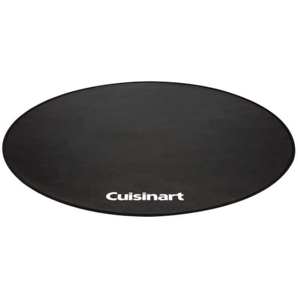 Unbranded 36 in. Mat Fiberglass Material with Silicone Coating On Both Sides, 450-Degree F, Black