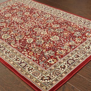 Westminster Red 8 ft. x 11 ft. Area Rug
