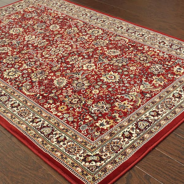 Westminster Red 8 ft. x 11 ft. Area Rug