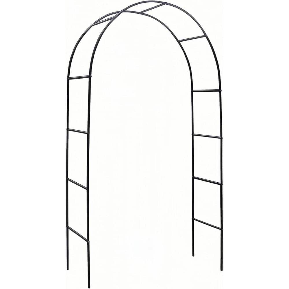 96 in. Metal Garden Arbor Arch Trellis for Various Climbing Plant Wedding Arches for Ceremony Outdoor Decoration Green price history on PriceWatchPro