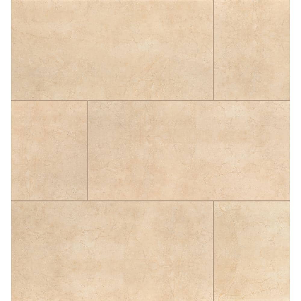 Aria Cremita 4 in. x 4 in. x 0.37 in. Polished Porcelain Floor and Wall Tile Sample price history on PriceWatchPro
