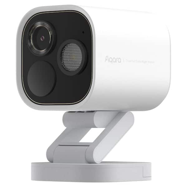 Camera Hub G5 Pro Hardwired Wi-Fi Outdoor Security Camera Dual Band with Color Night Vision with One Way Audio-White