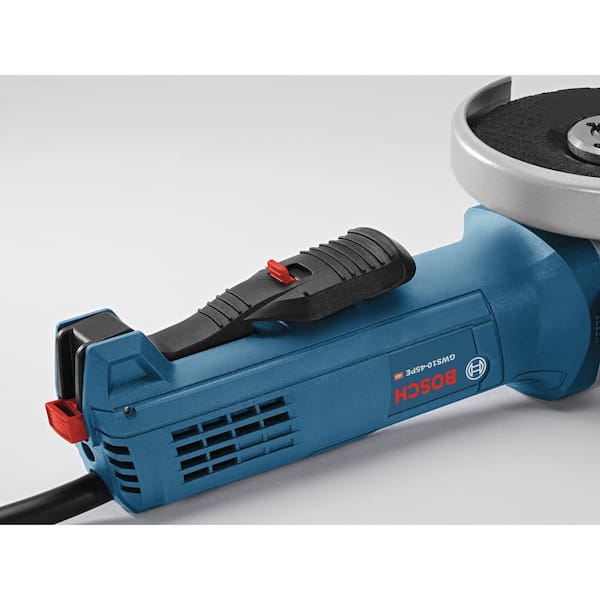 Black/Blue for sale online GWX10-45PE Bosch 4-1/2" X-LOCK Ergonomic Angle Grinder with Paddle Switch 