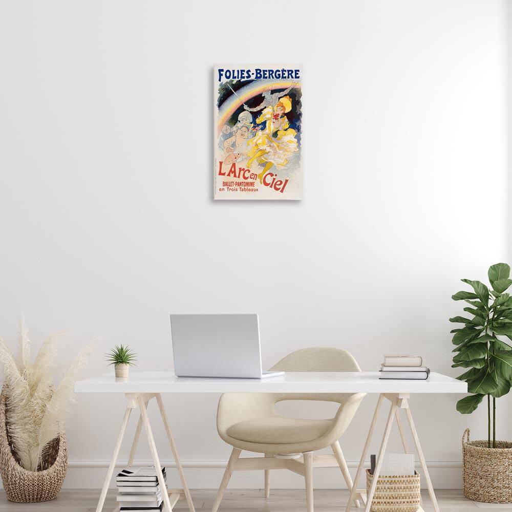 Vintage Ballet Entertainment Ad by Marcus Jules Unframed Typography Graphic Art Print 24 in. x 16 in. price history on PriceWatchPro