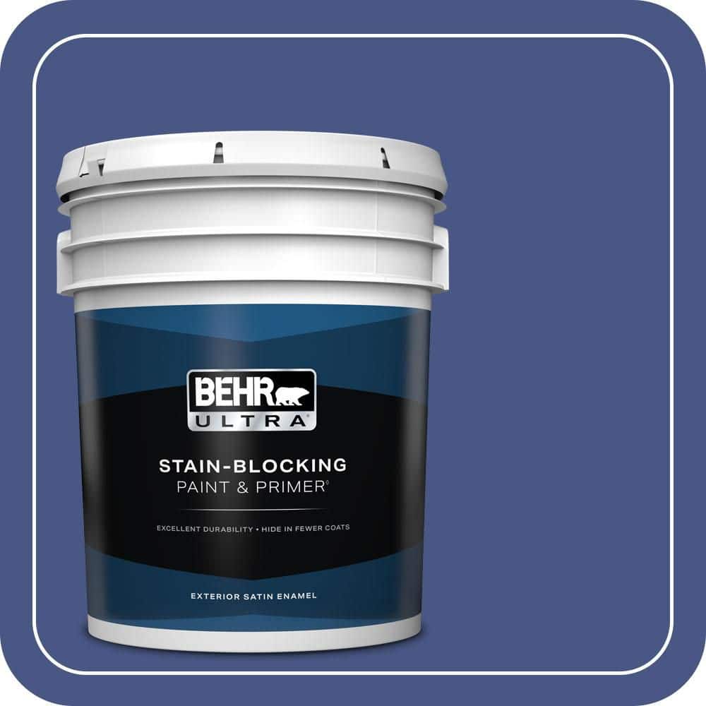 5 gal. #600B-7 Yacht Club Blue Satin Enamel Exterior Paint & Primer price history on PriceWatchPro