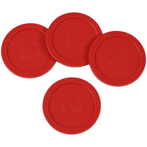 2.5 in. Replacement Air Hockey Game Table Pucks (4-Pack)