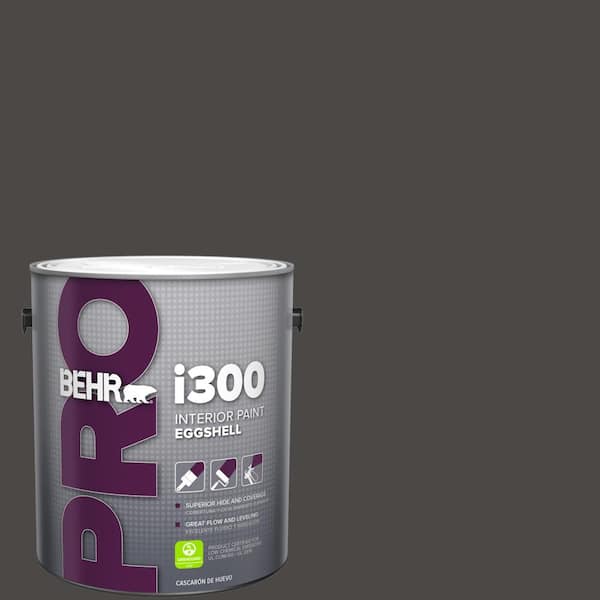BEHR PRO 1 gal. #HDC-CL-14A Warm Onyx Eggshell Interior Paint