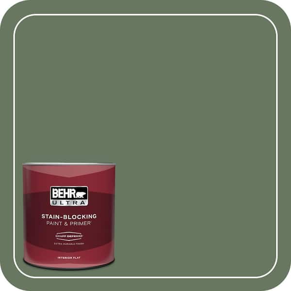 BEHR ULTRA 1 qt. #440F-6 Old Vine Extra Durable Flat Interior Paint & Primer