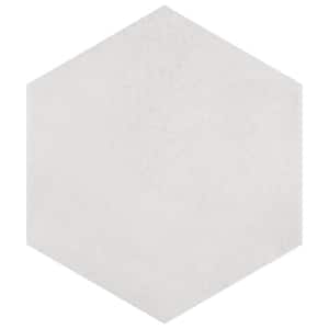 Heritage Hex Snow 7 in. x 8 in. Porcelain Floor and Wall Tile (7.67 sq. ft./Case)