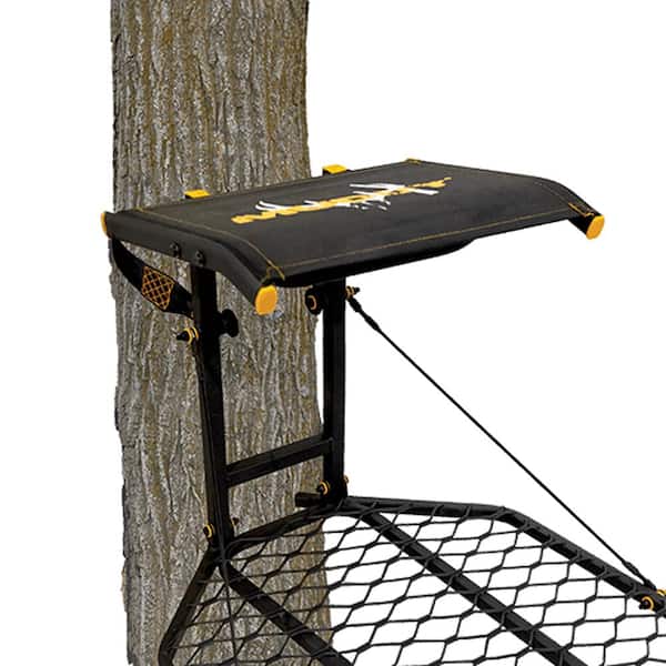 Muddy The Boss Wide Stance Hang On 1 Person Deer Hunting Tree Stand Platform 