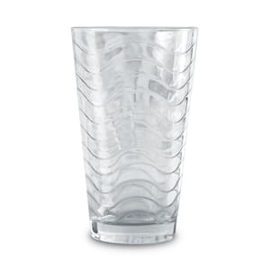 15.75 oz. Clear Drinkware Glassware Heavy Base Highball Drinking Glasses (Set of 6)