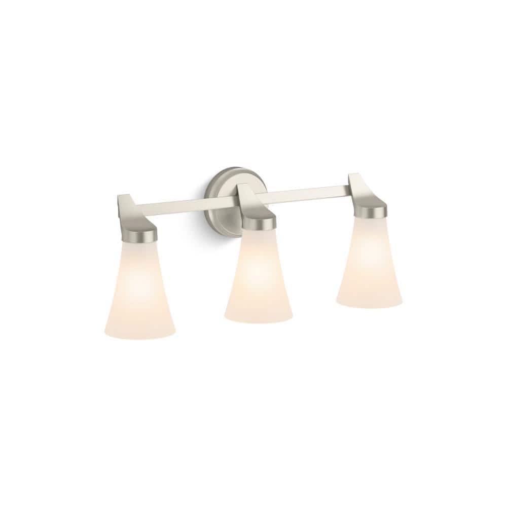 Kohler Artefakt Pendelleuchte – 3-armig, Poliertes Chrom – Vintage-Look Mit Edison-Glühbirnen