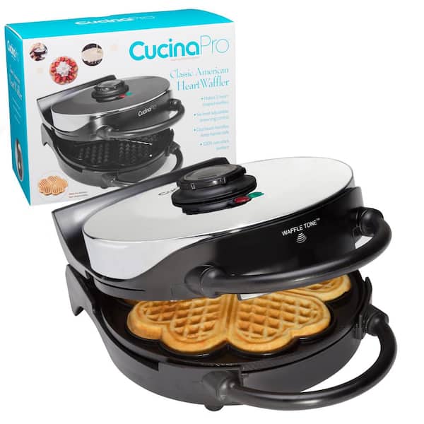 Heart Waffle Iron from Cucina Pro - Stabo Imports