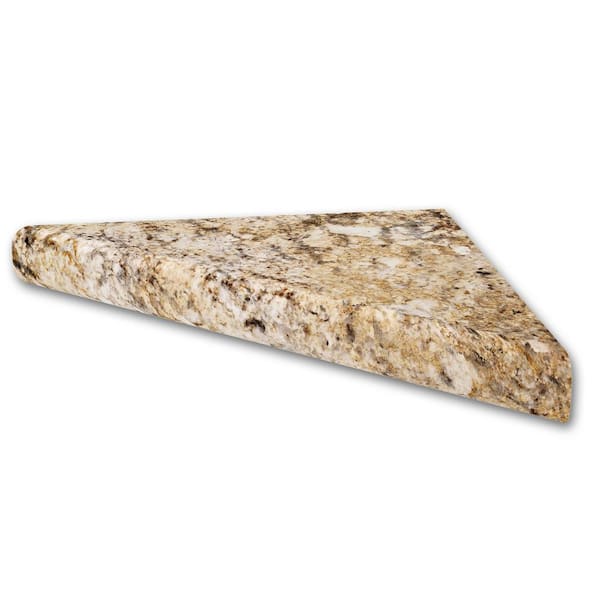 FlexStone 15 in. Corner Shelf Niche in Golden Beaches
