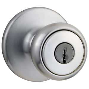 Tylo Satin Chrome Keyed Entry Door Knob