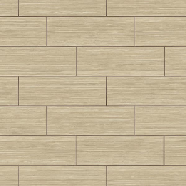 Merola Tile Larchwood Alder 15-3/4 in. x 47-1/4 in. Ceramic Wall Tile ...