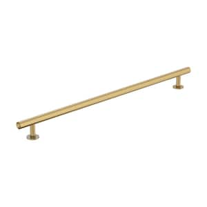 Radius 12-5/8 in. (320 mm) Center-to-Center Champagne Bronze Cabinet Bar Pull (1-Pack)