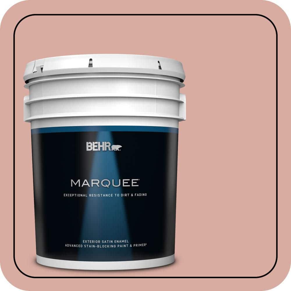 5 gal. #T17-06 Everythings Rosy Satin Enamel Exterior Paint & Primer price history on PriceWatchPro