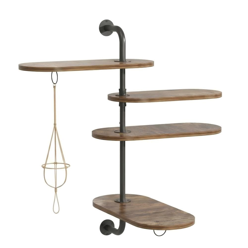 バロックオーボエ　ヴァス・ディアス氏製作　Stanesby 415Hz リード付 3-Tier Rotating Window Plant Shelf with Hooks and Anti-Slip Mats